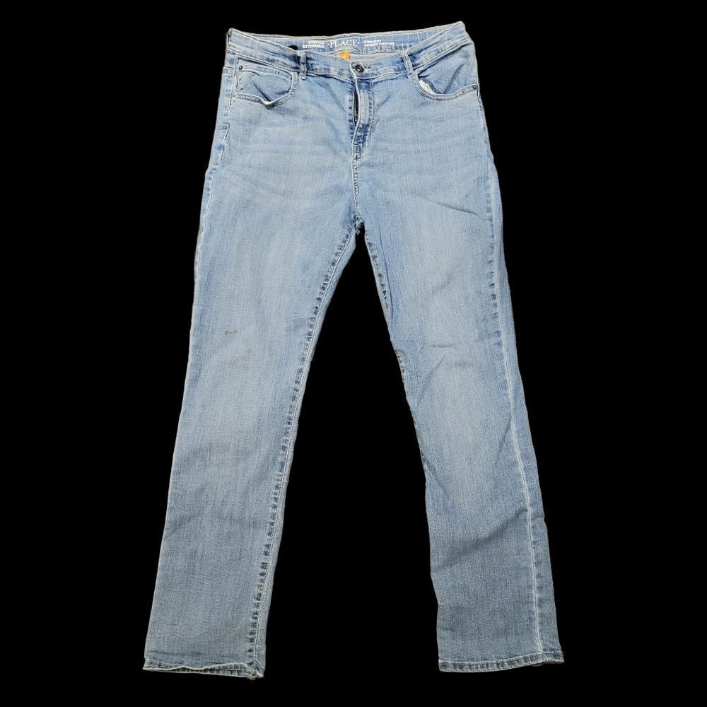 2/$20 The Children Place classic straight leg blue jeans